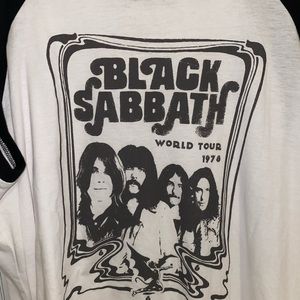 Black Sabbath vintage collectible tshirt